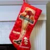 Kurt Adler A Christmas Story Leg Lamp Light Up Stocking
