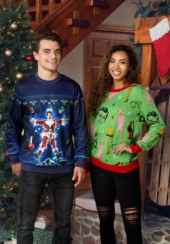 A Christmas Story Ugly Christmas Sweater For Adults -Kurt Adler Shop a christmas story ugly christmas sweater alt 5