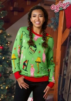 A Christmas Story Ugly Christmas Sweater For Adults