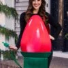 Adult Christmas Light Bulb Costume