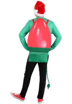 Adult Christmas Light Bulb Costume -Kurt Adler Shop adult christmas light bulb costume alt 5