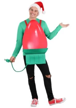 Adult Christmas Light Bulb Costume -Kurt Adler Shop adult christmas light bulb costume alt 6