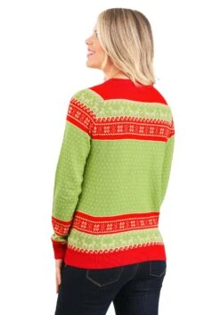 Adult Christmas Llama Unisex Ugly Sweater -Kurt Adler Shop adult christmas llama ugly sweater alt 6