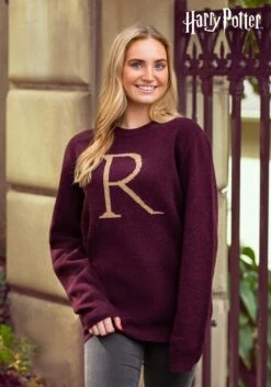 Adult Ron Weasley "R" Christmas Sweater