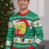 Adult Spongebob Present Ugly Christmas Sweater