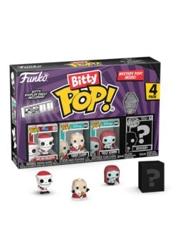 Bitty POP! Nightmare Before Christmas - Santa Jack 4 Pack