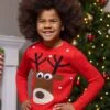 Child Reindeer Ugly Christmas Sweater