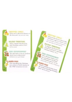 Christmas Trivia Card Game 7 Christmas Trivia Card Game -Kurt Adler Shop christmas trivia card game alt 2