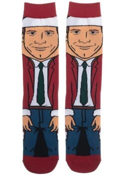 Clark Griswold 360 Character Crew Sock Christmas Vacation