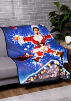 Christmas Vacation Micro Raschel Throw Blanket