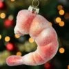 Cocktail Shrimp Glass Christmas Ornament