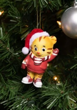 Kurt Adler Daniel Tiger W/ Santa Hat Christmas Tree Ornament