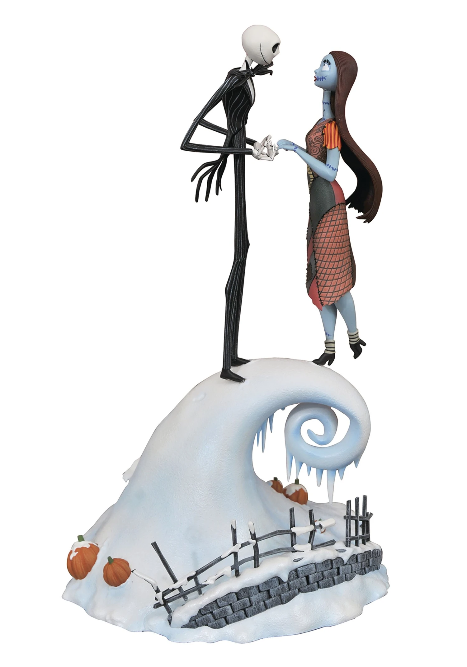 DIAMOND SELECT NIGHTMARE BEFORE CHRISTMAS JACK &SALLY STATUE 1 DIAMOND SELECT NIGHTMARE BEFORE CHRISTMAS JACK &SALLY STATUE