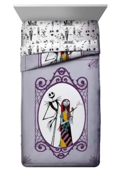 Disney Nightmare Before Christmas Gothic Romance Comforter