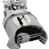 5 Piece Nightmare Before Christmas Moonlight Twin Bed Set