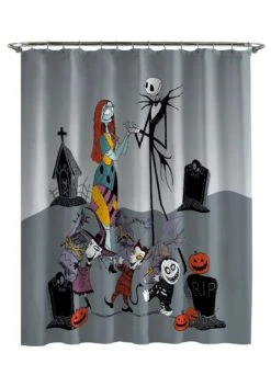 The Nightmare Before Christmas Shower Curtain