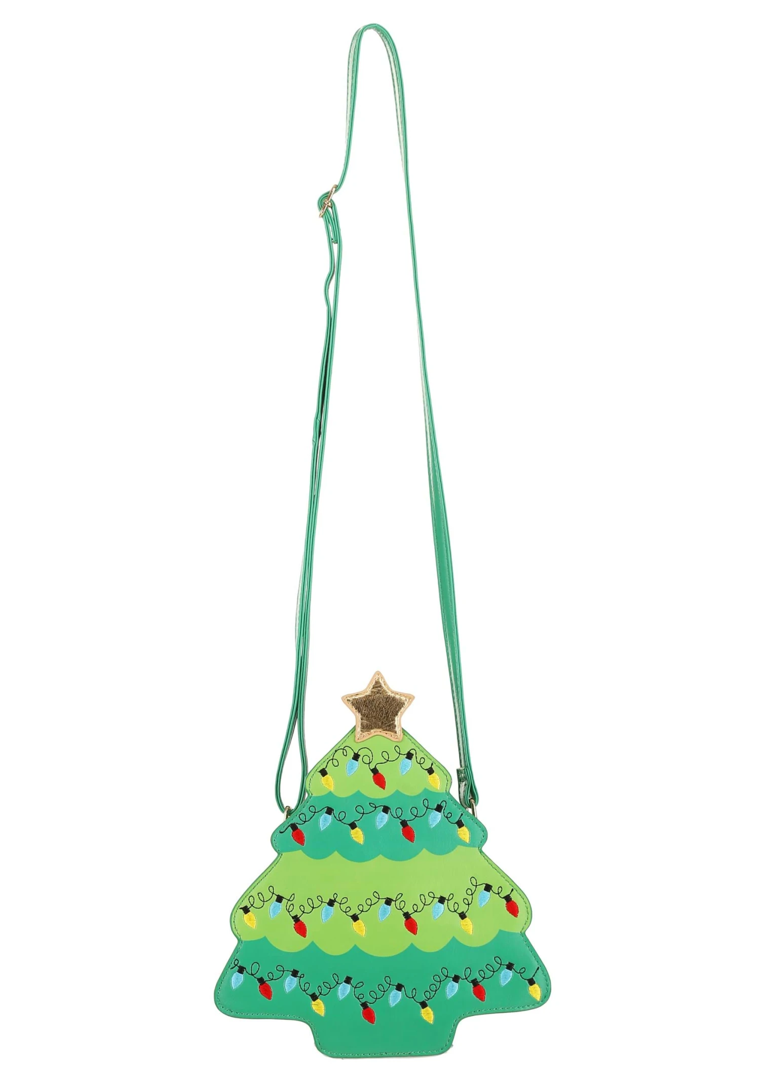 Green Christmas Tree Crossbody Purse 3 Green Christmas Tree Crossbody Purse - Image 3