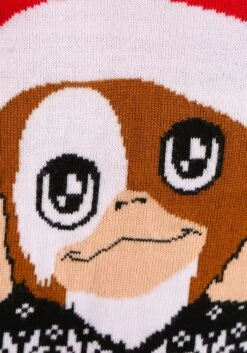 Gremlins Gizmo Claus Ugly Christmas Sweater 12 Gremlins Gizmo Claus Ugly Christmas Sweater -Kurt Adler Shop gremlins gizmo claus ugly christmas sweater alt 4