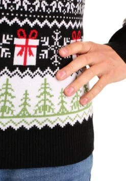 Gremlins Gizmo Claus Ugly Christmas Sweater 13 Gremlins Gizmo Claus Ugly Christmas Sweater -Kurt Adler Shop gremlins gizmo claus ugly christmas sweater alt 5