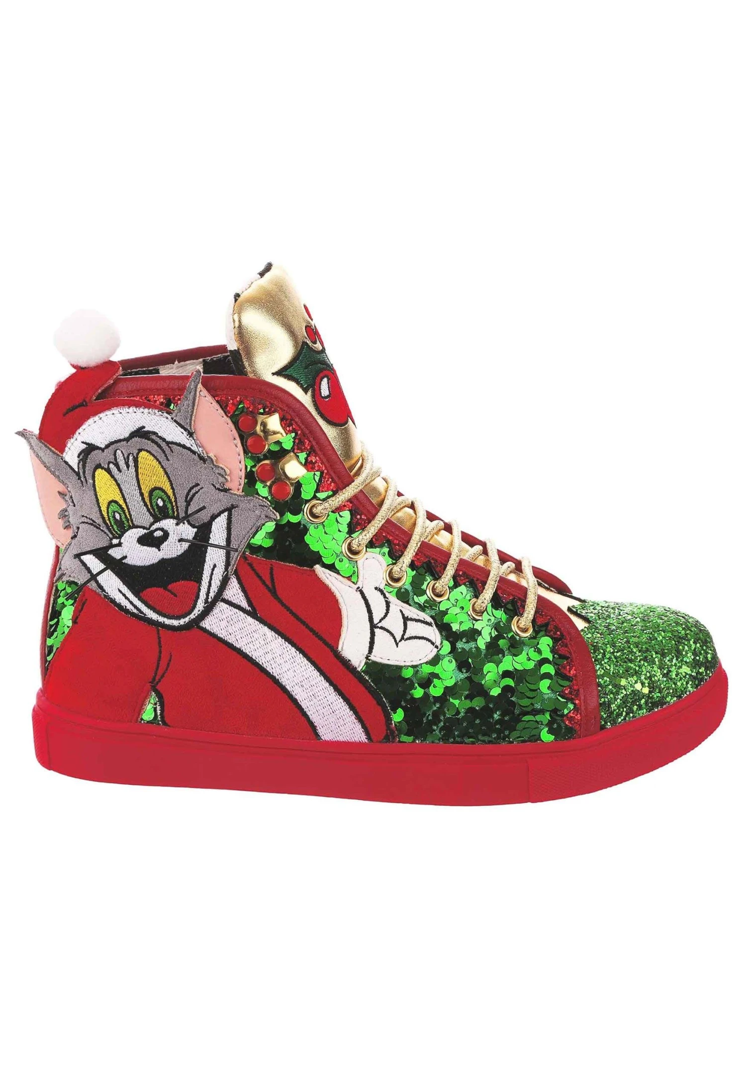 Irregular Choice Tom And Jerry Christmas Crackers Sneakers 3 Irregular Choice Tom And Jerry Christmas Crackers Sneakers - Image 3