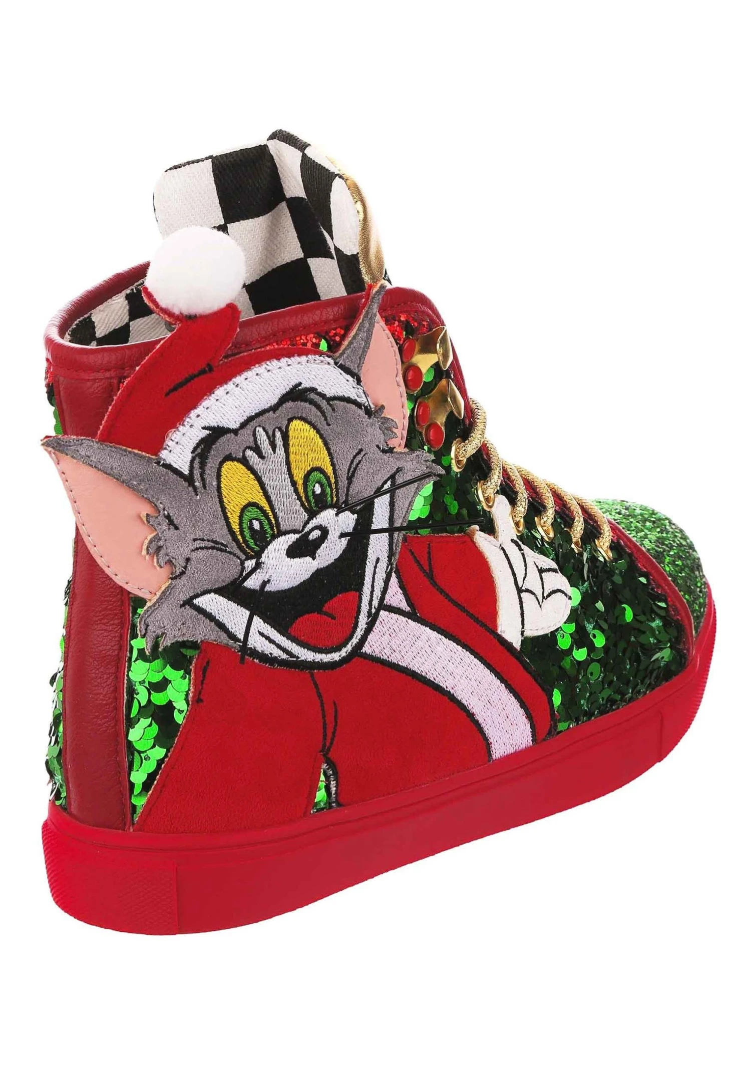 Irregular Choice Tom And Jerry Christmas Crackers Sneakers 4 Irregular Choice Tom And Jerry Christmas Crackers Sneakers - Image 4
