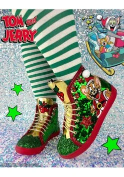 Irregular Choice Tom And Jerry Christmas Crackers Sneakers 15 Irregular Choice Tom And Jerry Christmas Crackers Sneakers -Kurt Adler Shop irregular choice tom and jerry christmas crackers alt 7