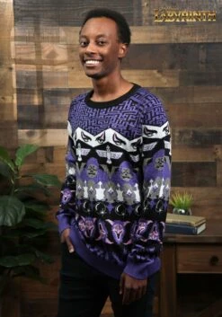 Labyrinth Character Ugly Christmas Sweater