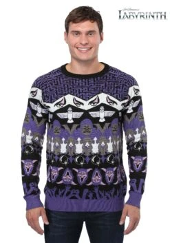 Labyrinth Character Ugly Christmas Sweater -Kurt Adler Shop labyrinth character sweater alt 4