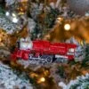 Kurt Adler Lionel Christmas Red Train Ornament