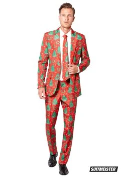 Men's Christmas Trees Suitmeister