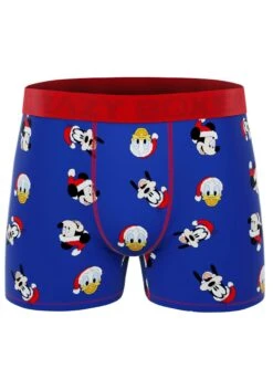 Men's Mickey And Friends Christmas Boxer Briefs
