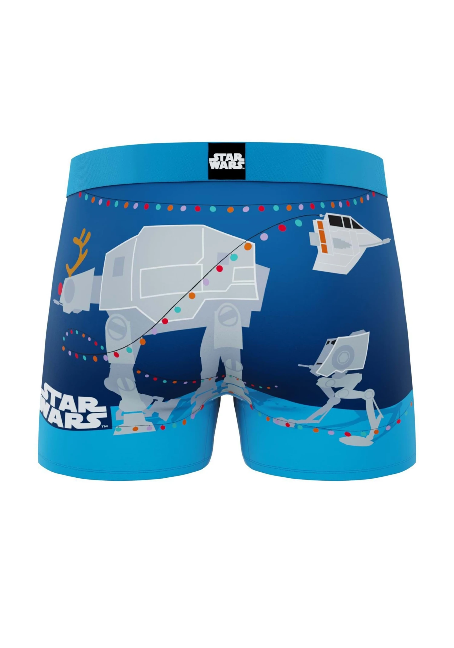 Men's Star Wars -Christmas AT-AT Boxer Briefs 2 Men's Star Wars -Christmas AT-AT Boxer Briefs - Image 2