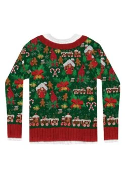 Ugly Christmas Men's Cardigan -Kurt Adler Shop mens ugly christmas cardigan alt 3