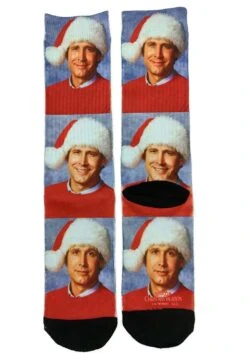 National Lampoon's Christmas Vacation Glamour Shot Socks