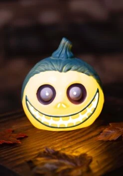 6" Nightmare Before Christmas Barrel Light Up Pumpkin Prop -Kurt Adler Shop nightmare before christmas 6 barrel light up pump alt 2