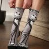 Adult Nightmare Before Christmas Jack Bones Sublimated Socks