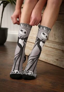 Adult Nightmare Before Christmas Jack Bones Sublimated Socks