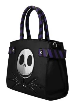 The Nightmare Before Christmas Metallic Print Handbag -Kurt Adler Shop nightmare before christmas metallic print handbag alt 2