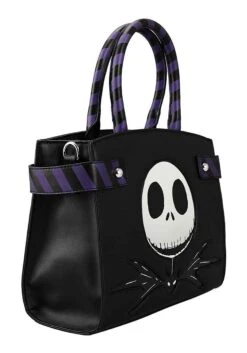 The Nightmare Before Christmas Metallic Print Handbag -Kurt Adler Shop nightmare before christmas metallic print handbag alt 3