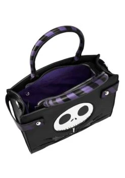 The Nightmare Before Christmas Metallic Print Handbag -Kurt Adler Shop nightmare before christmas metallic print handbag alt 4