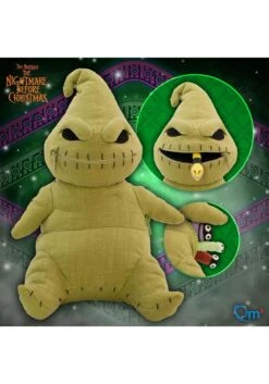 Nightmare Before Christmas Oogie Boogie Zippermouth Stuffed -Kurt Adler Shop nightmare before christmas oogie boogie zippermout alt 4