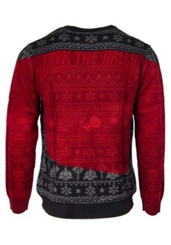 Star Trek "Trek The Halls" Adult Christmas Sweater -Kurt Adler Shop official star trek trek the halls christmas jump alt 8
