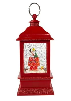 Kurt Adler Peanuts Snoopy Musical Christmas Lantern -Kurt Adler Shop peanuts snoopy musical lantern alt 2