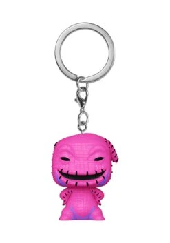 POP! Keychain: Nightmare Before Christmas- Black Light Oogie