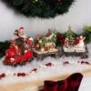 The Resin Holiday Train Set Of 3 Christmas Decor