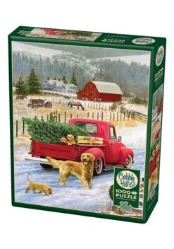 Christmas On The Farm 1000 Piece Cobble Hill Puzzle