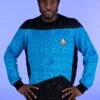 Star Trek Blue Christmas Sweater