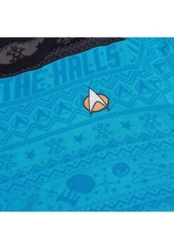 Star Trek Blue Christmas Sweater -Kurt Adler Shop star trek blue christmas sweater alt 11