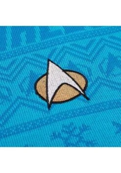 Star Trek Blue Christmas Sweater -Kurt Adler Shop star trek blue christmas sweater alt 12