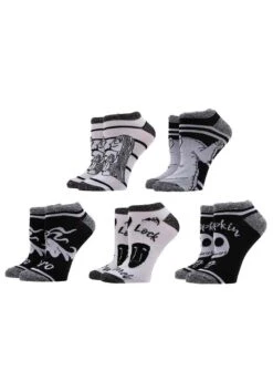 Nightmare Before Christmas 5 Pair Ankle Socks -Kurt Adler Shop the nightmare before christmas 5 pair ankle socks alt 6